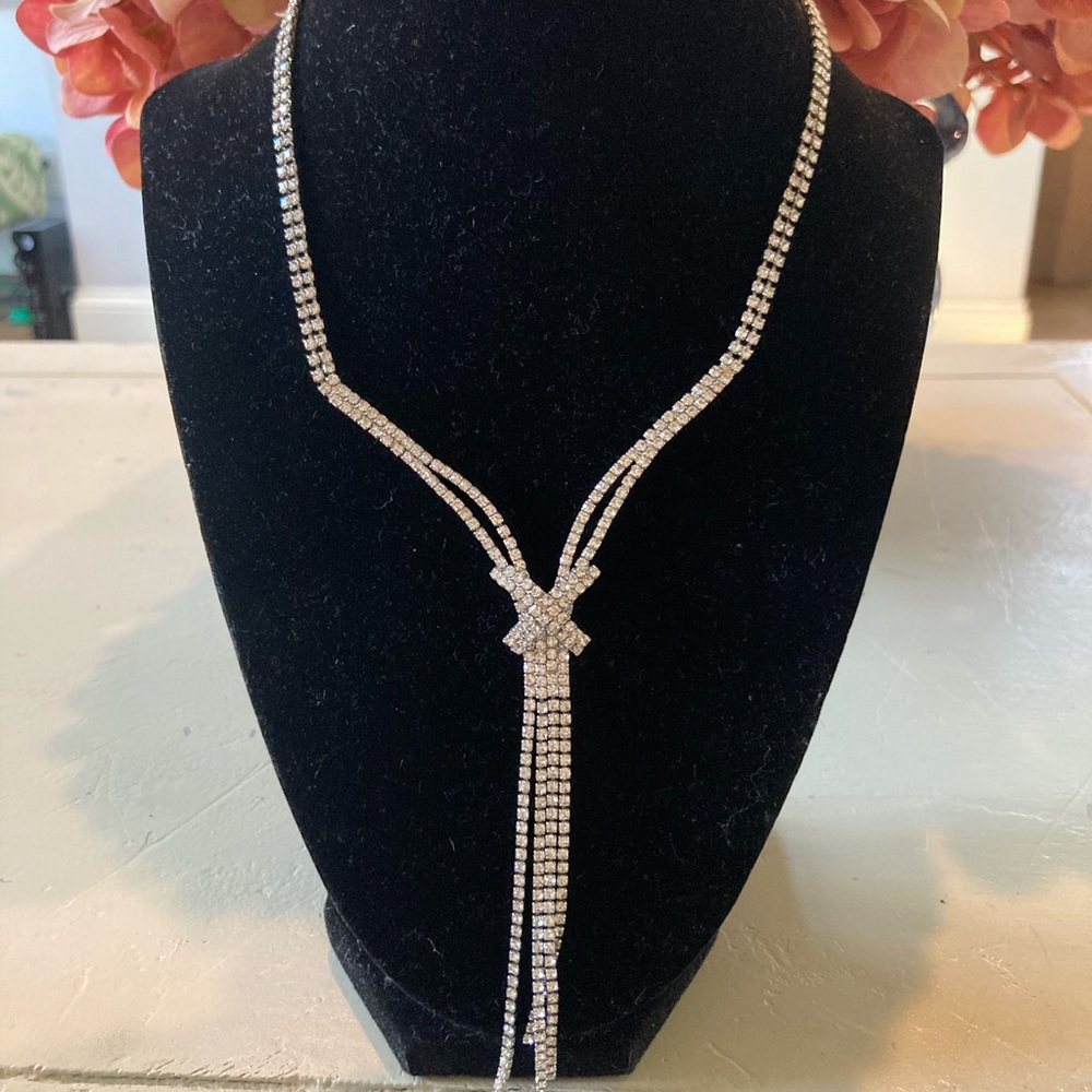 Rhinestone necklace. NWOT